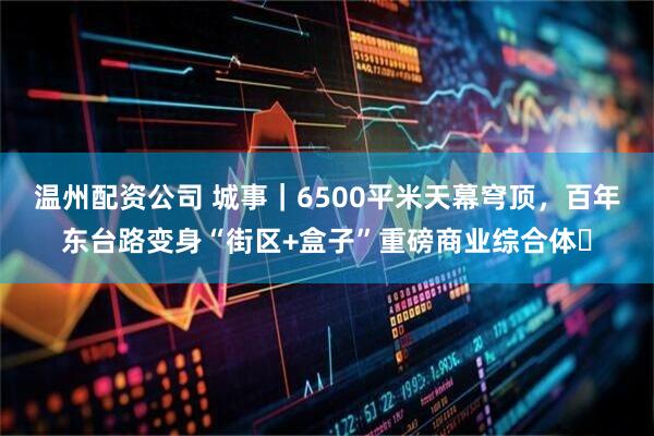 温州配资公司 城事｜6500平米天幕穹顶，百年东台路变身“街区+盒子”重磅商业综合体​
