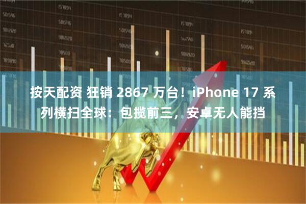 按天配资 狂销 2867 万台！iPhone 17 系列横扫全球：包揽前三，安卓无人能挡